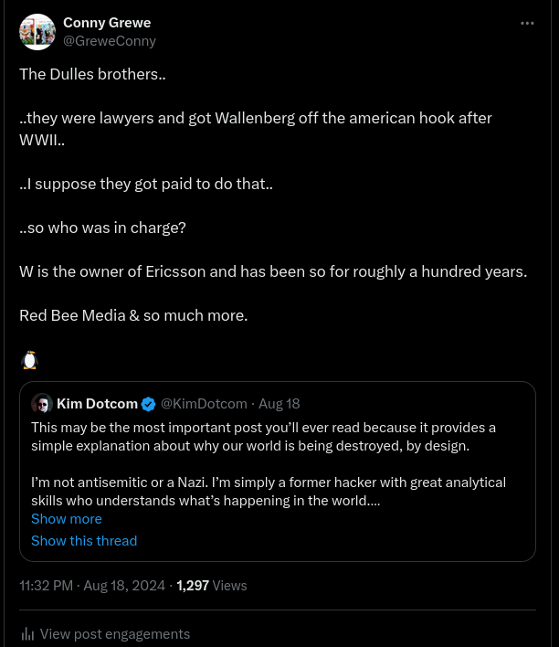 Kim Dotcom & Zions Vise Protokoll Med Allen Dulles