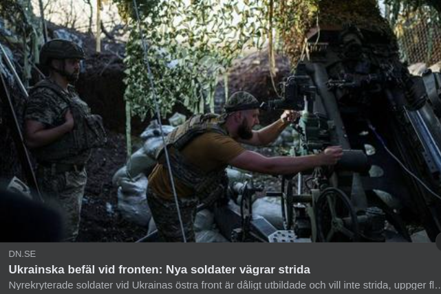 Ukrainsk Stridsvägran I DN