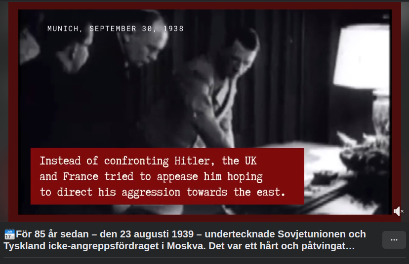 Tyskland & Ryssland 1939 08 23