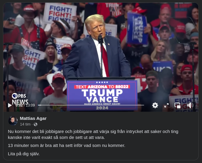 13 Minuter Inför Kommande Tider