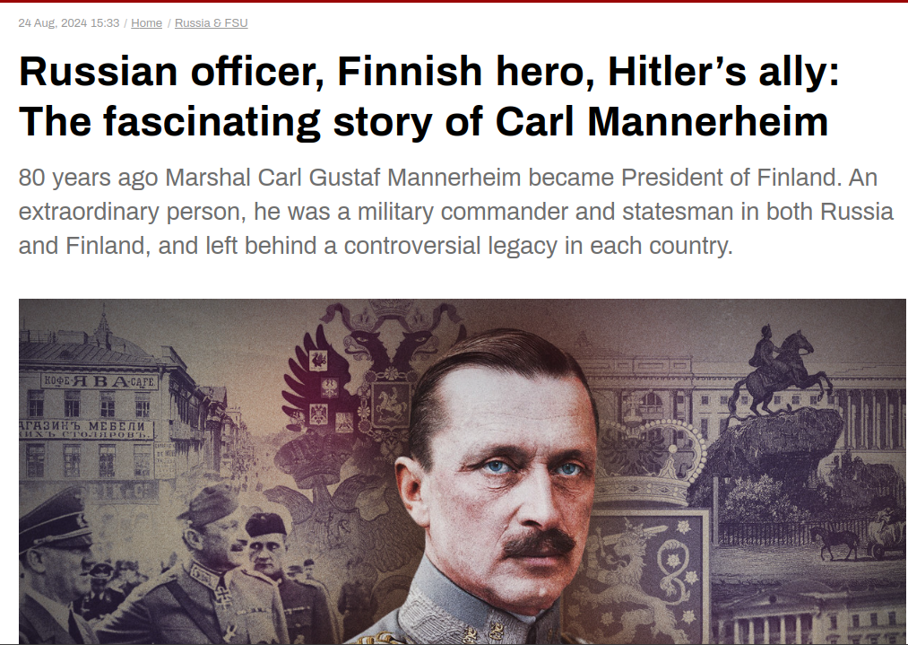 Mannerheim I Öst & Väst