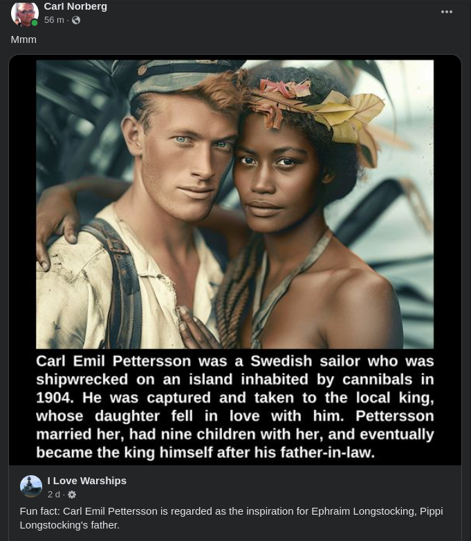 Carl Emil Pettersson - Pippis Pappa