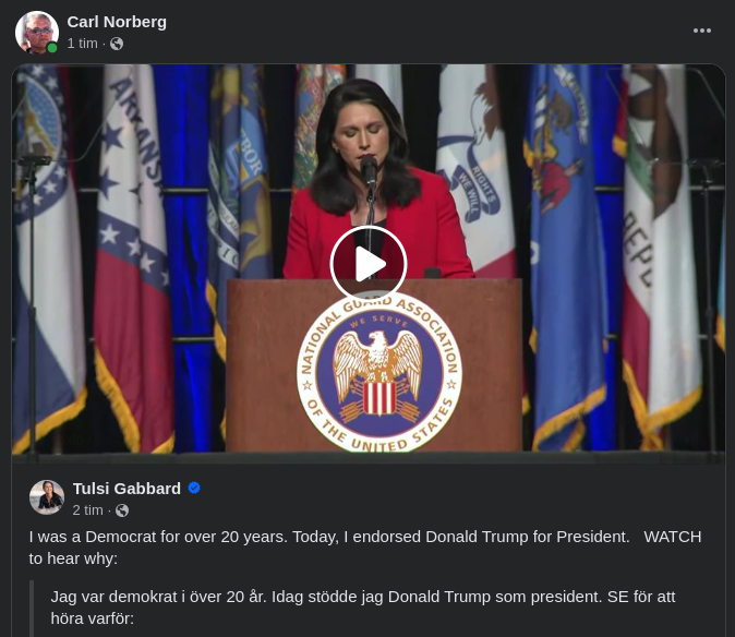 Tulsi & Trump