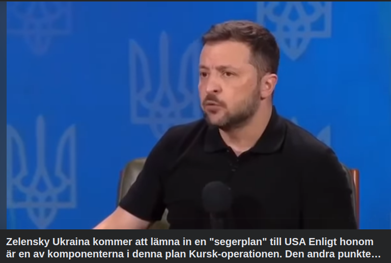 Zelensky Har En Segerplan