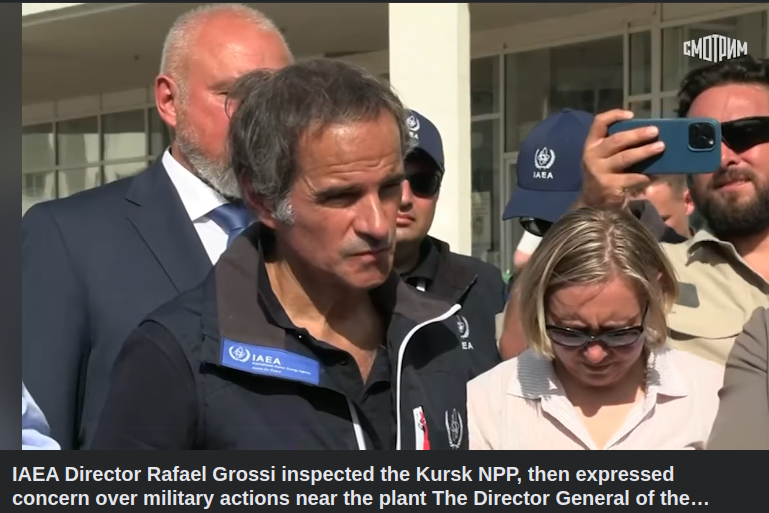 Bekymrat IAEA I Kursk