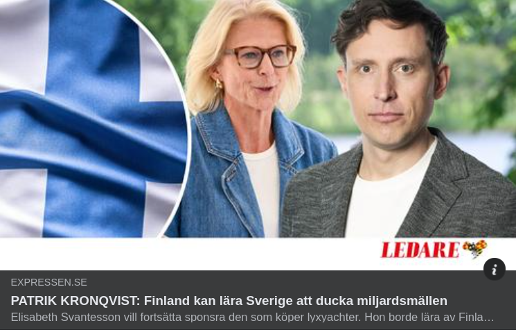 Ränteavdragsnedtrappning Önskat Av Kronqvist I Expressen