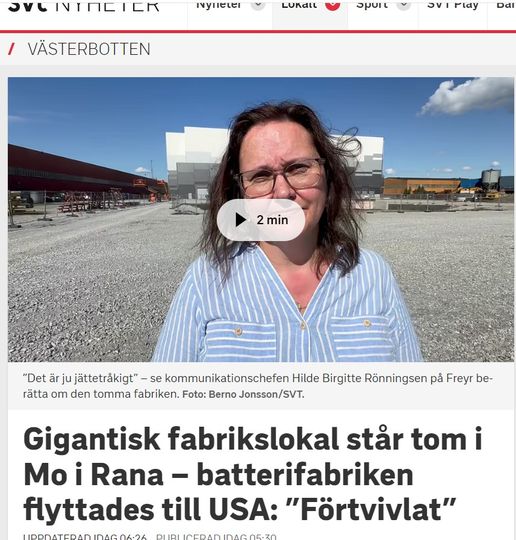 Tom Fabrikslokal I Mo I Rana