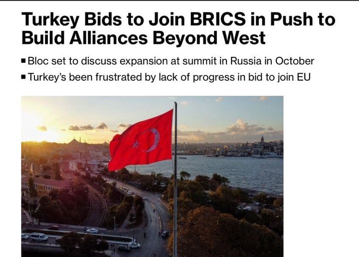 Turkiet Ansöker Till BRICS