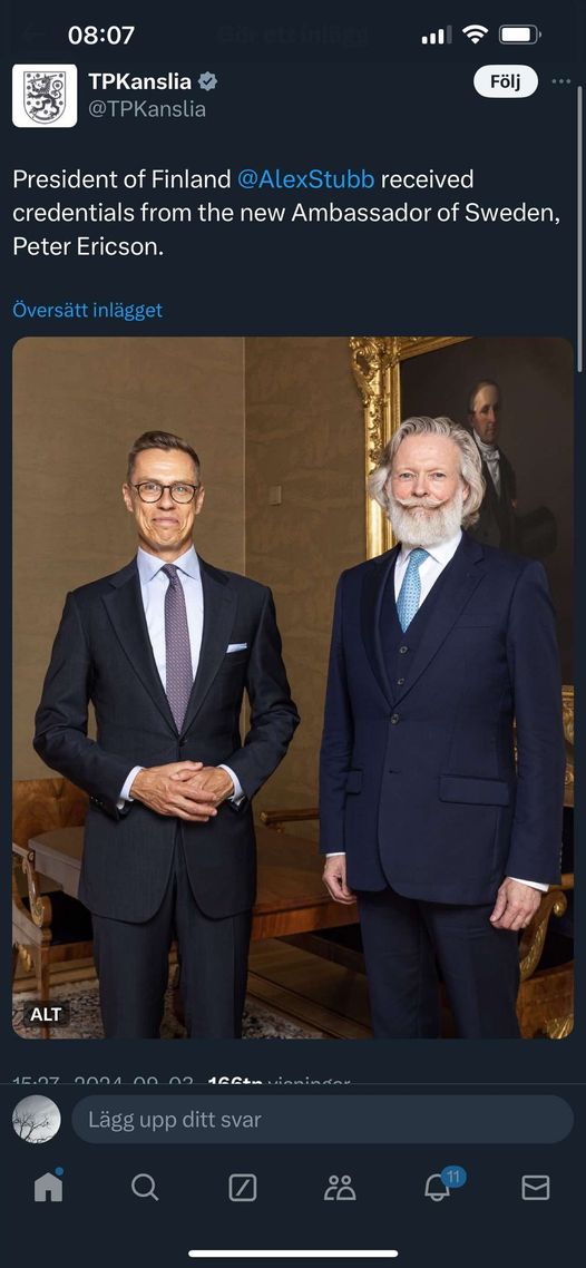 Svensk Ambassadör I Finland