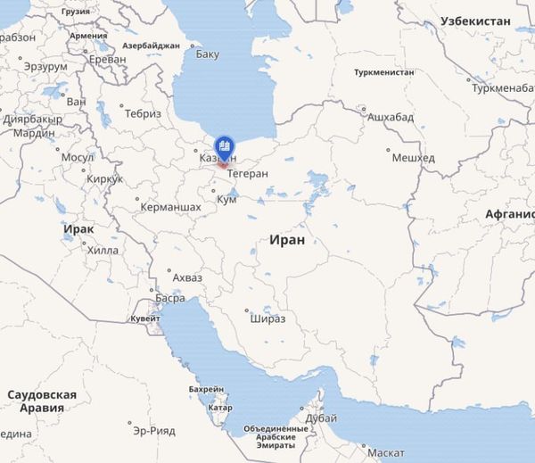 Iranska Huvudstadsflyttningsplaner