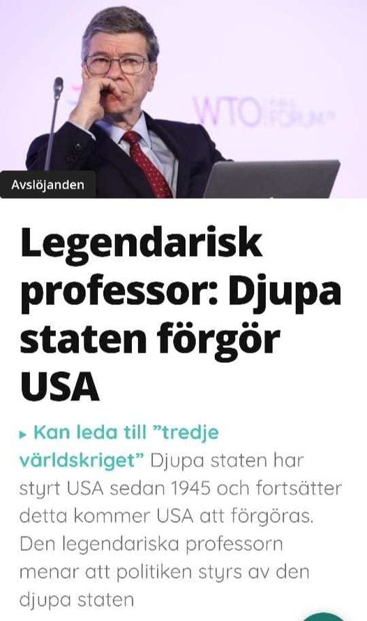 Legendarisk Professor & Djupa Staten