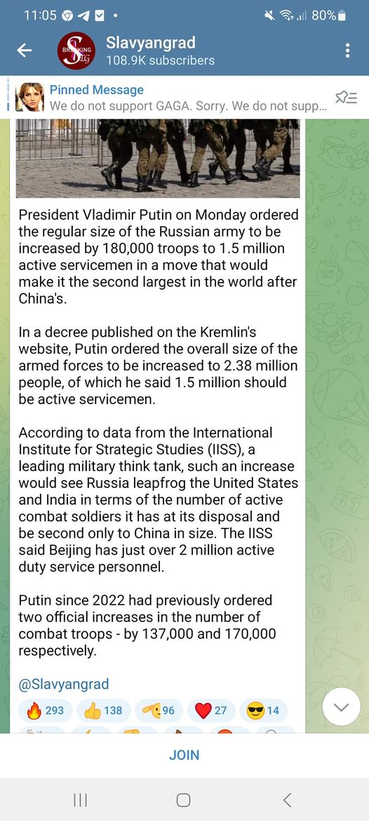 Ökat Rysk Militärt Manskap