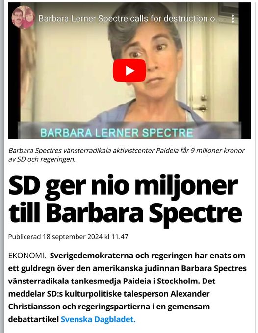 SD Ger Spectre Miljoner