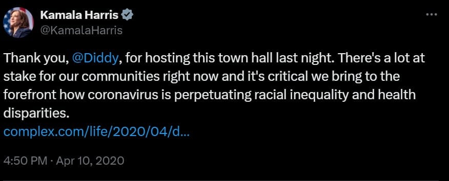 Kamelen Tackar Diddy