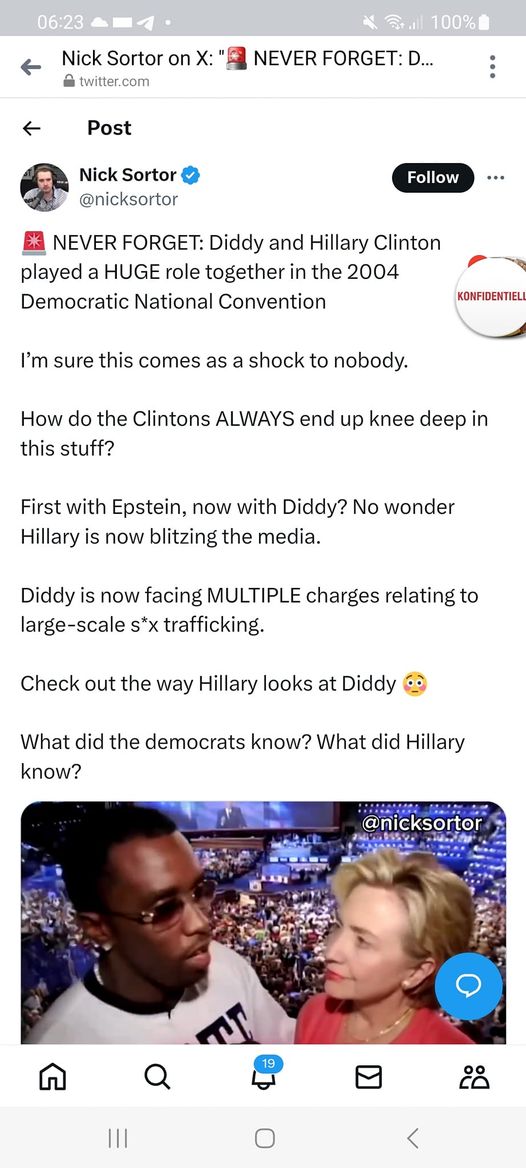 Diddy & Hillary