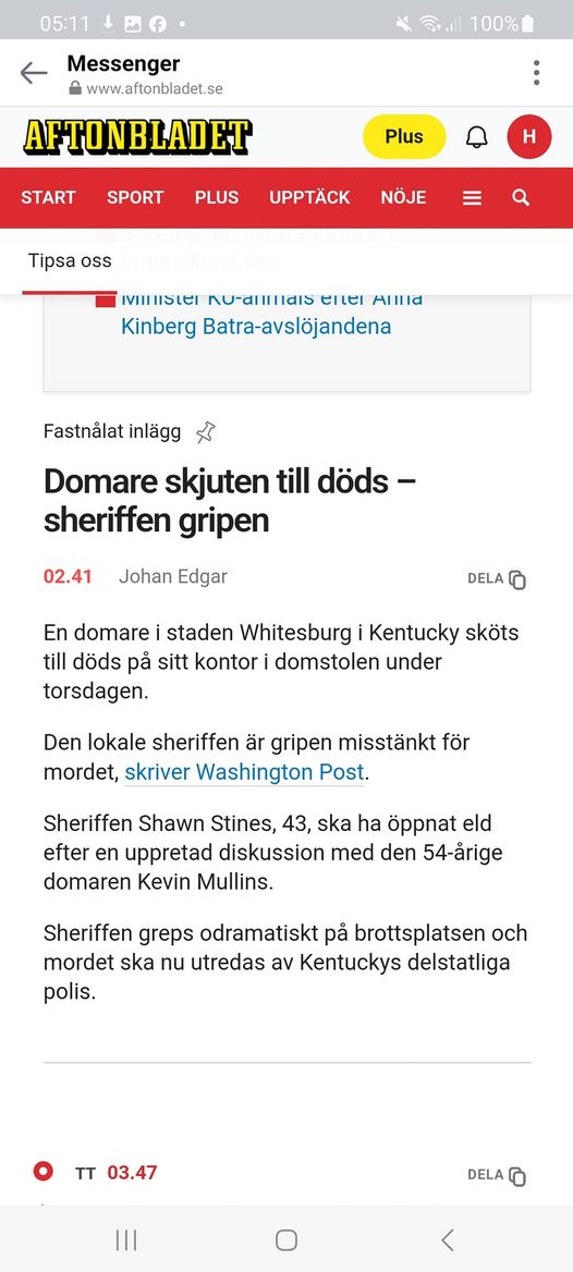 Skjuten Domare & Gripen Sheriff