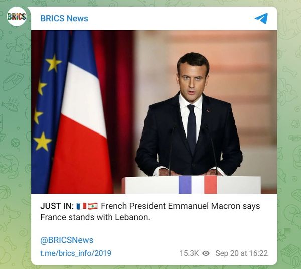 Makaronen Står Med Libanon