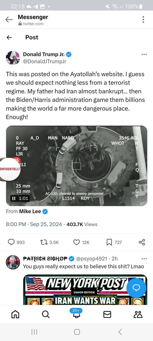 Iranska Dödshot Mot Trump..