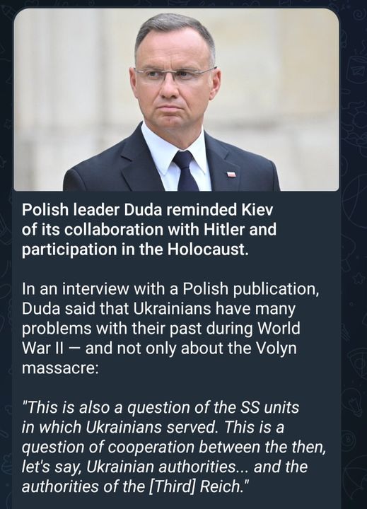 Polsk Påminnelse Om Ukrainskt Nazistsamarbete & Förintelsemedverkan