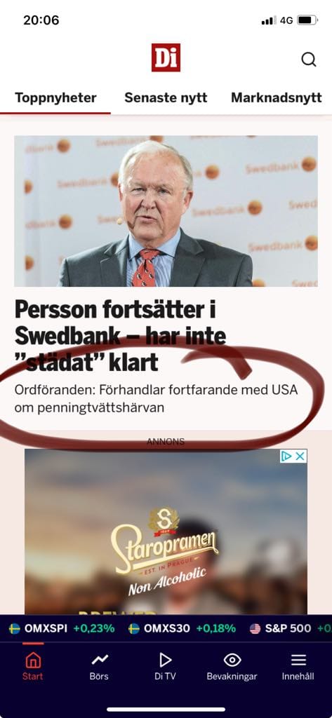 Göran Kvar I Swedbank