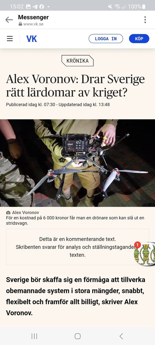 Rätt Svenska Krigslärdomar..