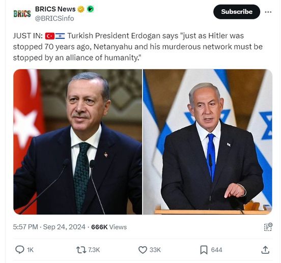 Erdoğan Om Bibbis Mördande Nätverk