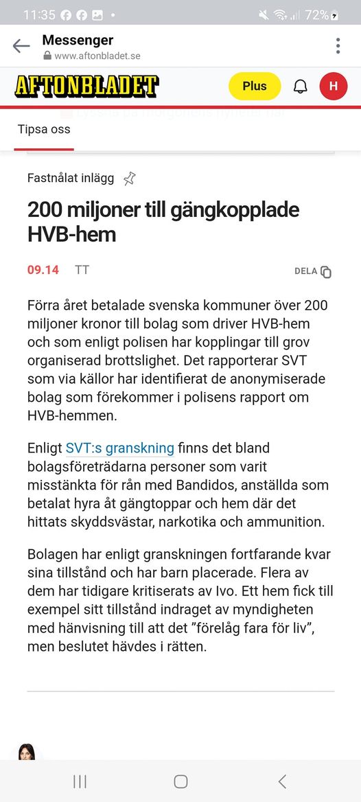 200 Miljoner & Gängkopplade HVB-Hem