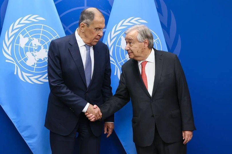 Lavrov & Guterres