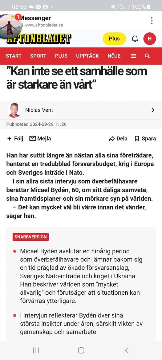 Reflekterande ÖB-Intervju