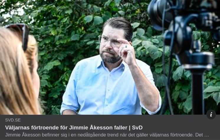 Förtroendet Nedåt För Jimpan