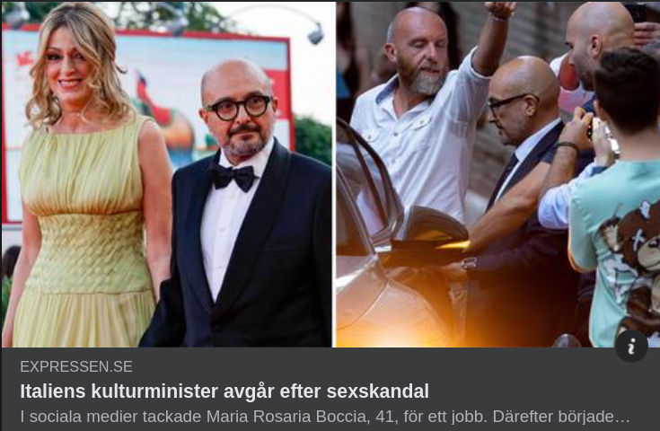 Skandalöst I Italien..