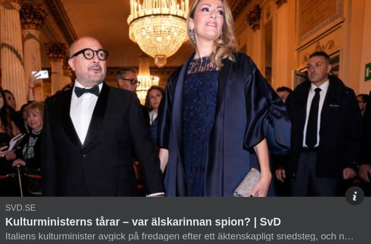 Italienskt Spioneri?..