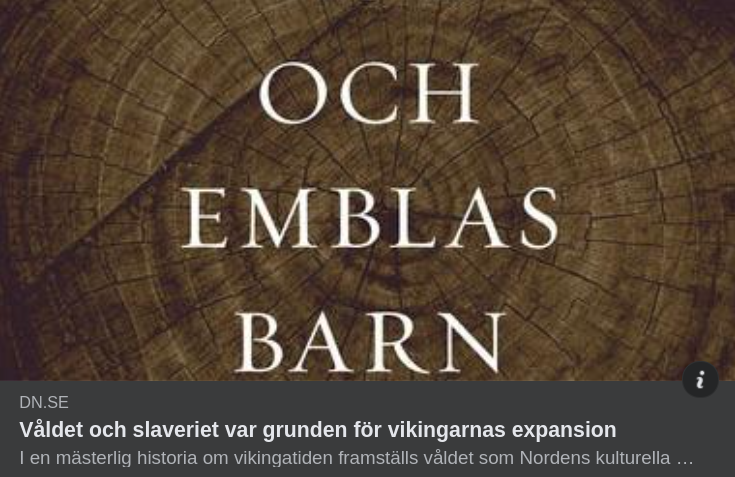 Våld, Slavar & Vikingar I DN