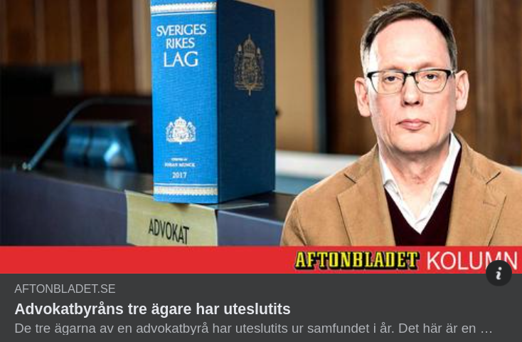 Om Advokater I Aftonslasket