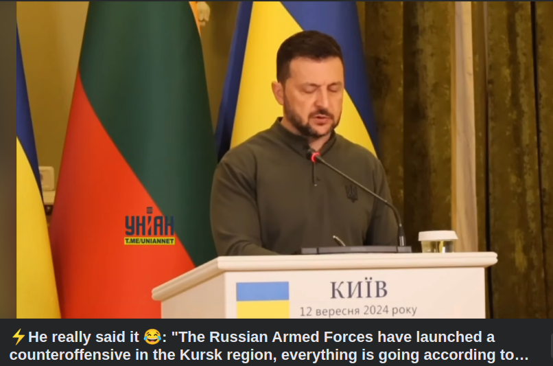 Enligt Ukrainsk Plan I Kursk..