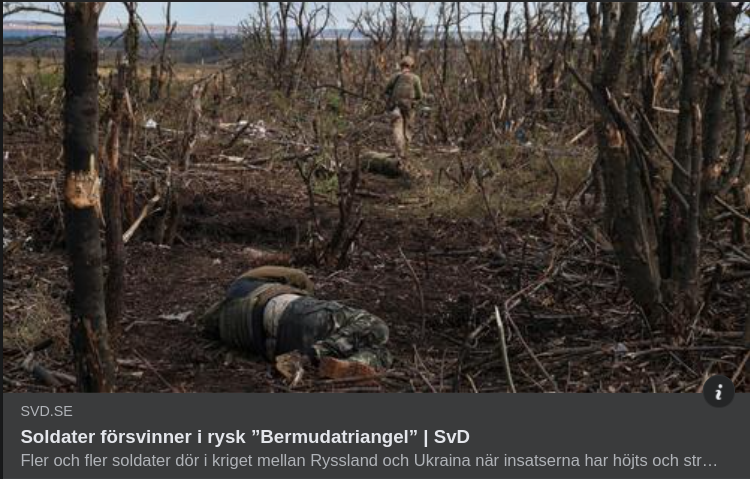 Otursförföljd Rysk Enhet I SvD