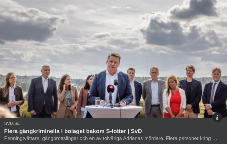 Gängkriminella & S-Lotter