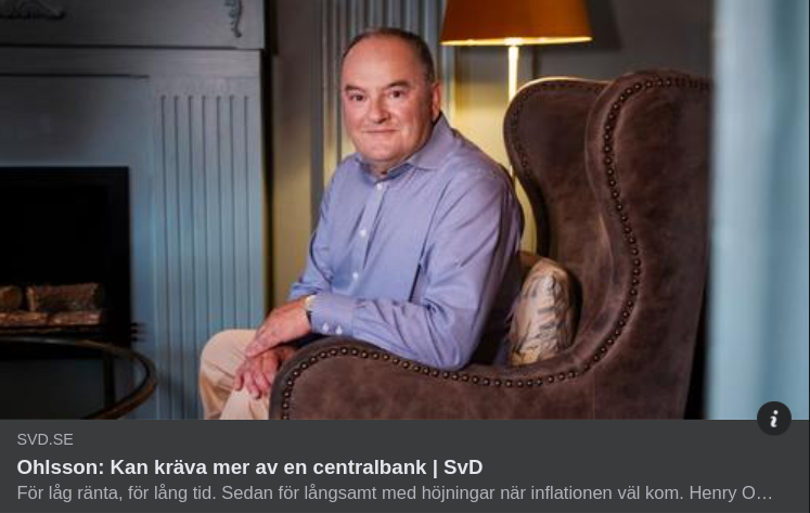 "Det Blev Inte Alls Bra" - En Riksbanksstyrelseledamotsbok
