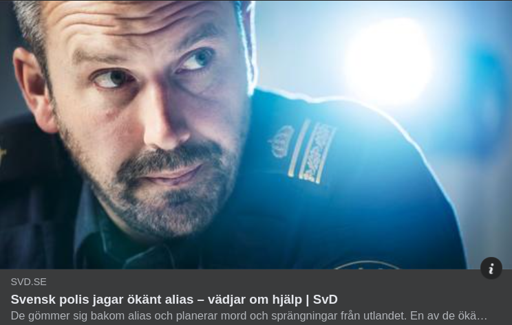 Svensk Polis Jagar Alias "Döda Alla"