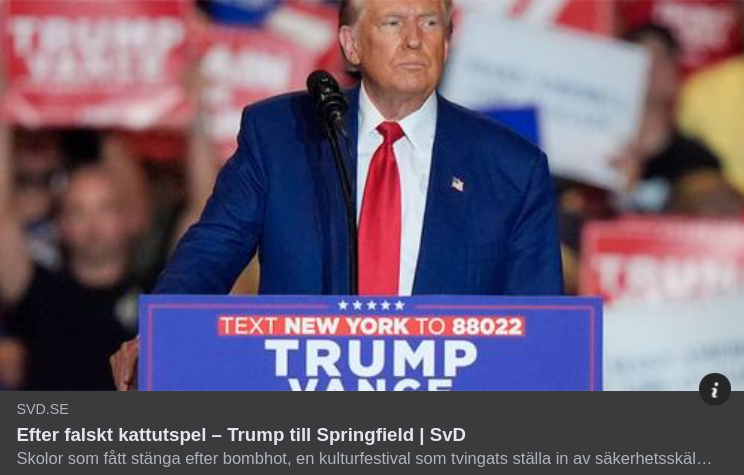 Trump Till Springfield