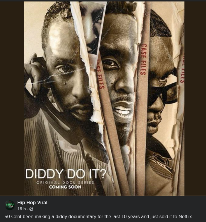 Dokumentär Om Diddy Från 50 Cent