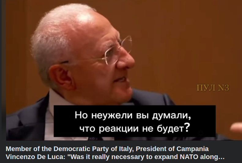 Italienskt Om Ukrainakriget