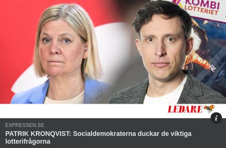 Lotterifrågeduckande S