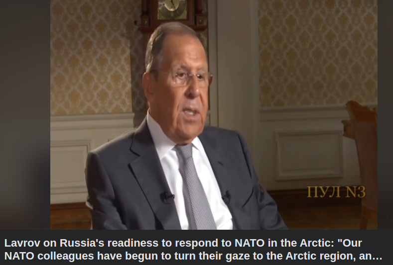 Lavrov, Nato & Arktis