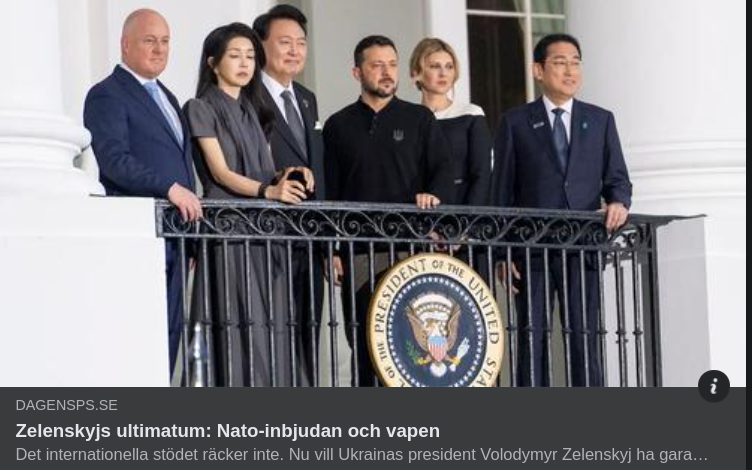 Nato-Inbjudan & Mer Vapen: Ultimatum Från Zelensky