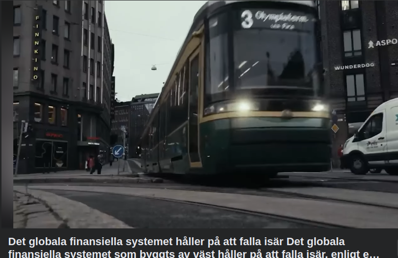 Sönderfallande Finansiellt System Enligt Finlands Banks Institut För Nya Ekonomier