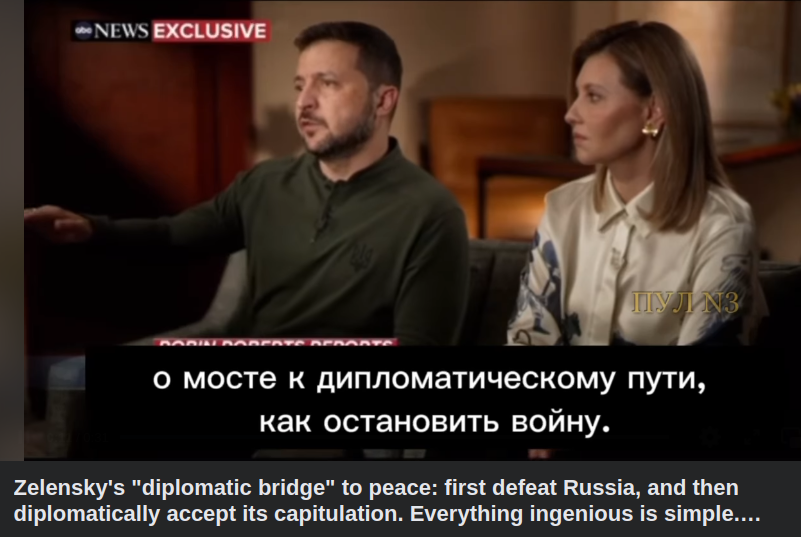 Zelensky & En Diplomatisk Bro Som Segerplan..