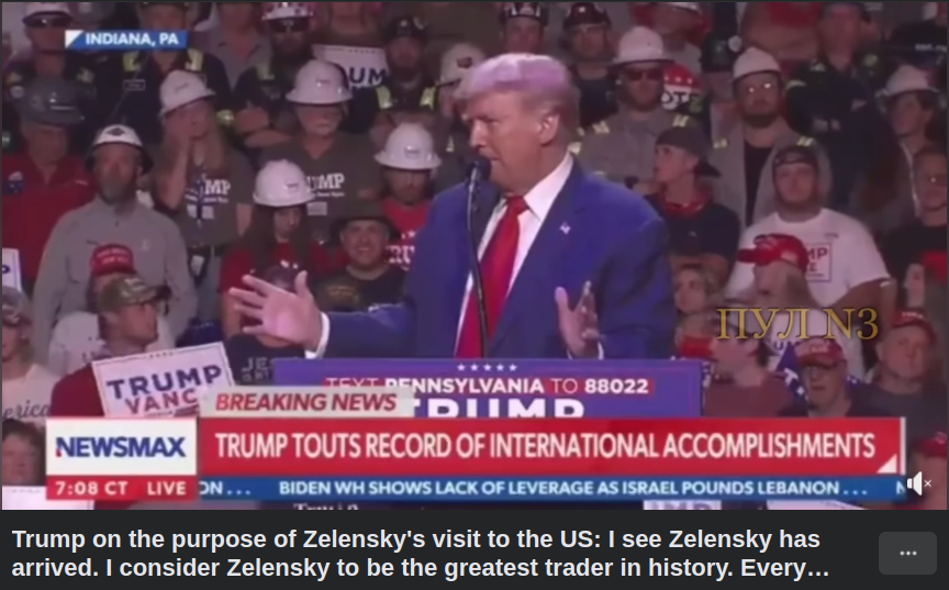 Trump & Zelenskymiljarder