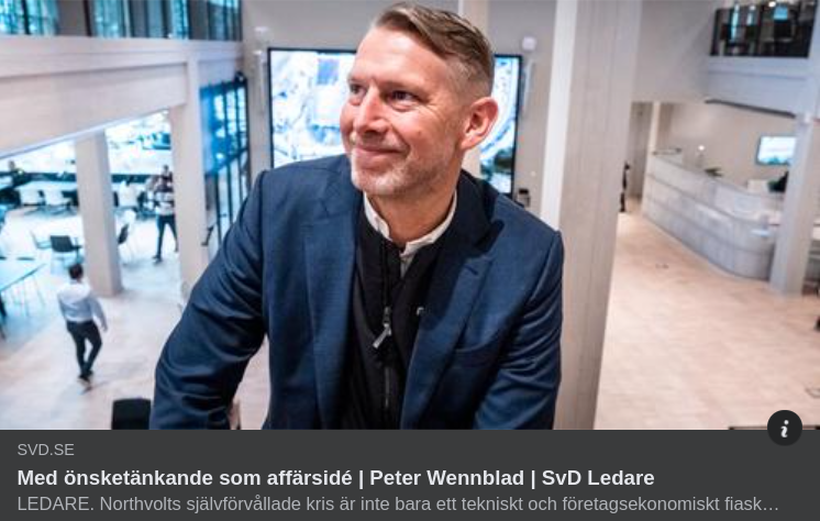 Önsketänkande & Miljöhysterisyfte