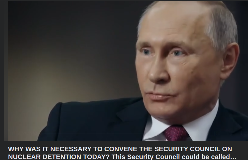 Putin & Kärnvapensäkerheten